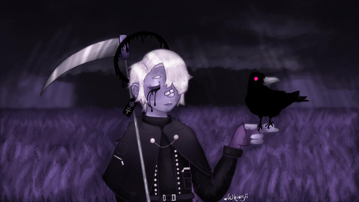 Kyotober prompt day 31: Mordecai (@mdxcai fanart)