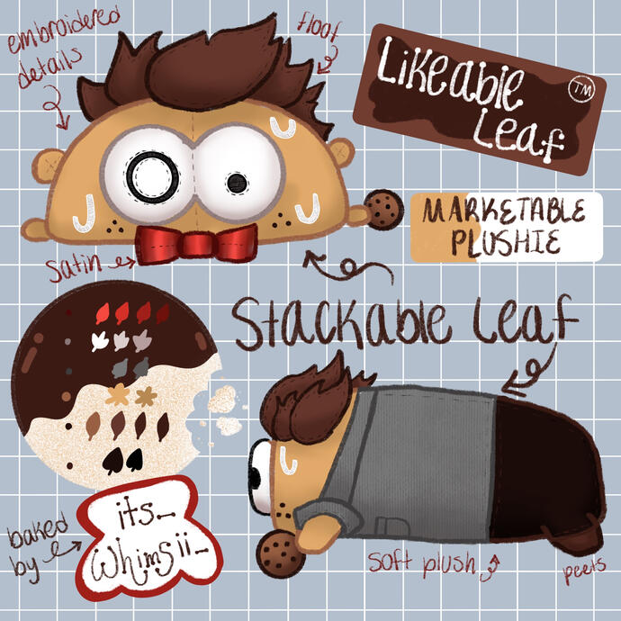@LikeableLeaf stackable plushie concept